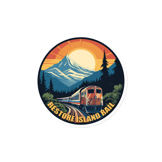 Restore Island Rail logo visibility Magnet for top supporters.