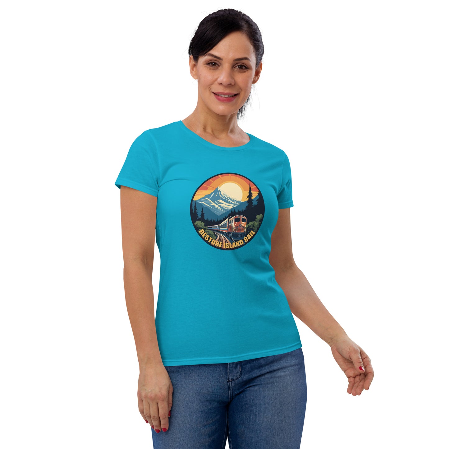 Women's Restore Island Rail short sleeve t-shirt