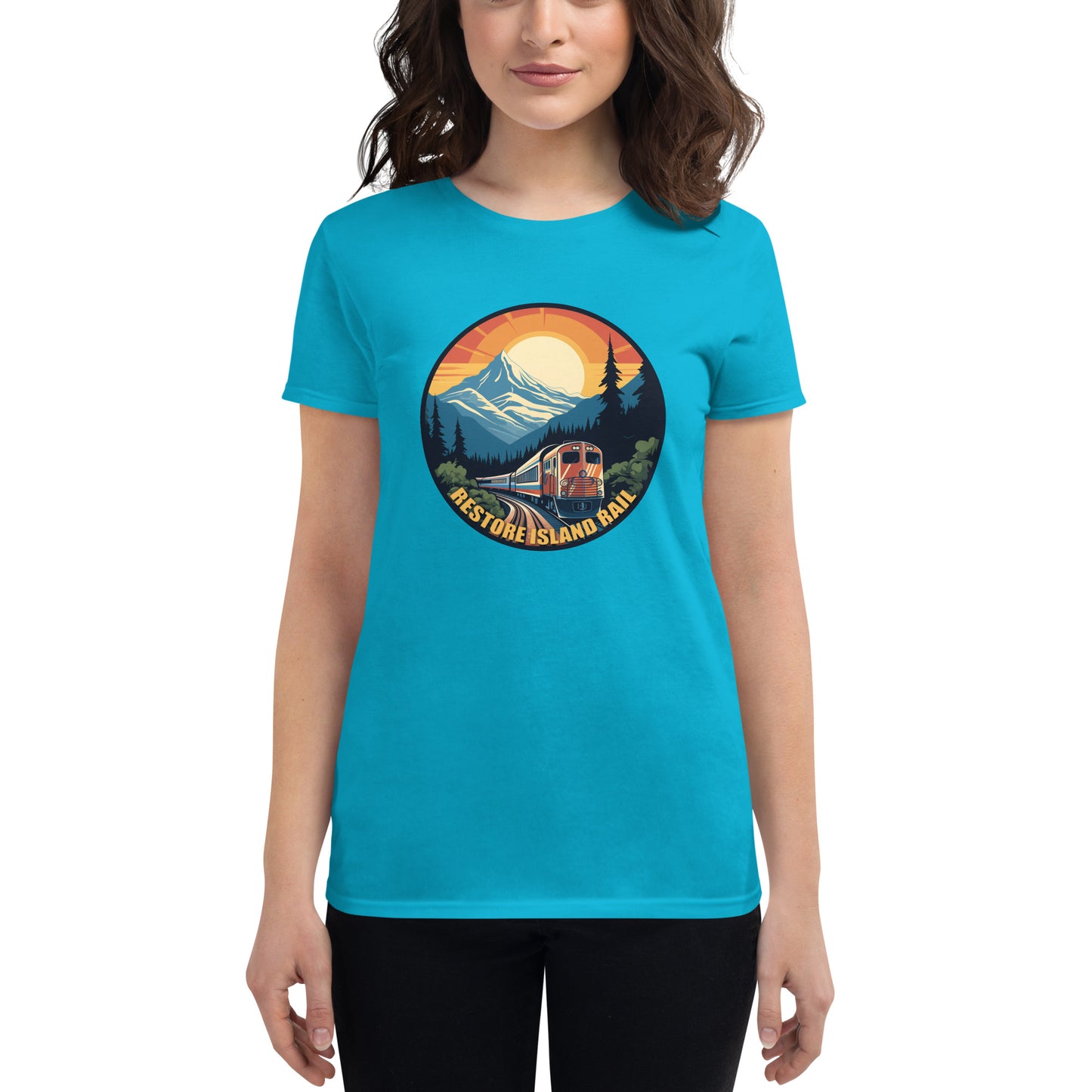 Women's Restore Island Rail short sleeve t-shirt