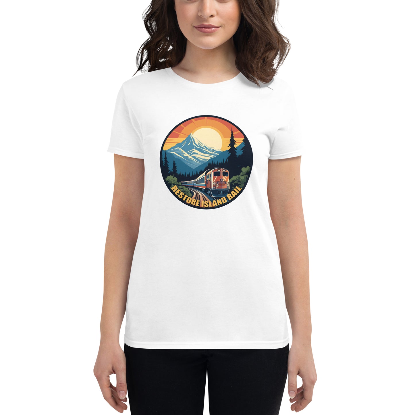 Women's Restore Island Rail short sleeve t-shirt