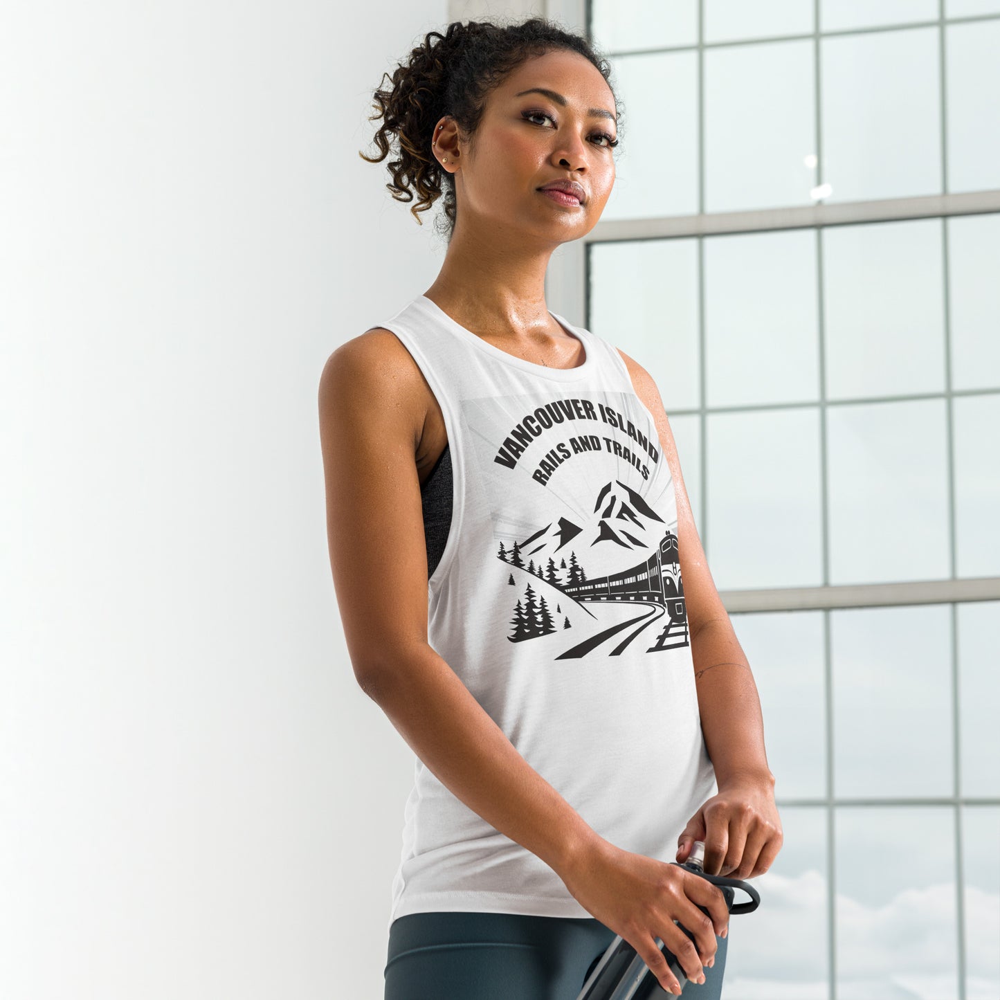 Ladies’ Vancouver Island Rails and Trails Muscle Tank